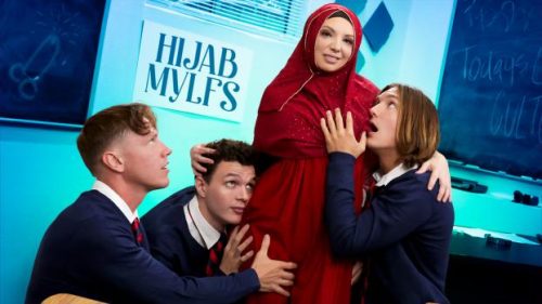 HijabMylfs: It Takes a Real Woman to Please Three Cocks At Once – Kiki Daire